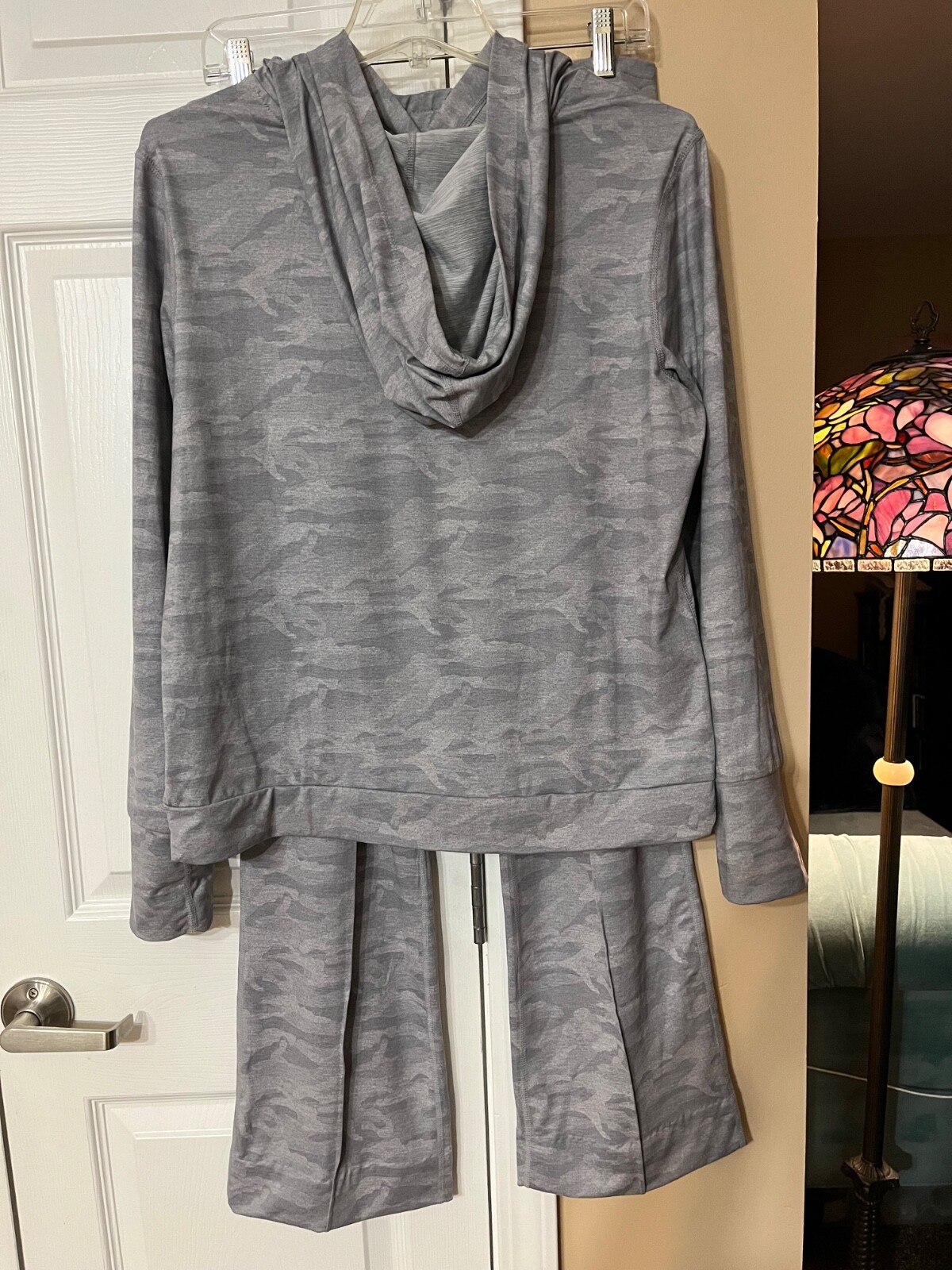 Nwot Members Mark Favorite Soft Pullover GRAY HOODIE PANTS Set Med