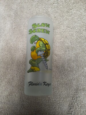 Slow Screw - Florida Keys - Tall Shot Glass NEW