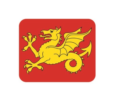 Mousepad Fahne Flagge Wessex Mauspad