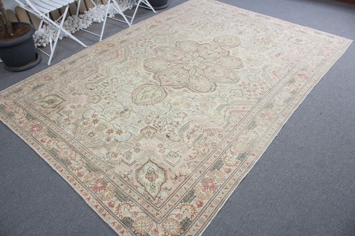 Bodenteppich, Geometrische Teppiche, 6,2x9,2 ft Große Teppiche, Türkische Teppiche, Vintage Teppich - Bild 3 von 10