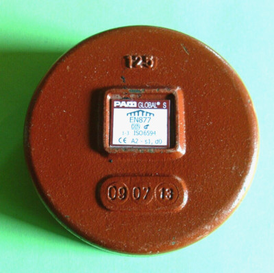 Pam Global S SML Enddeckel DN 125 aus Gußeisen
