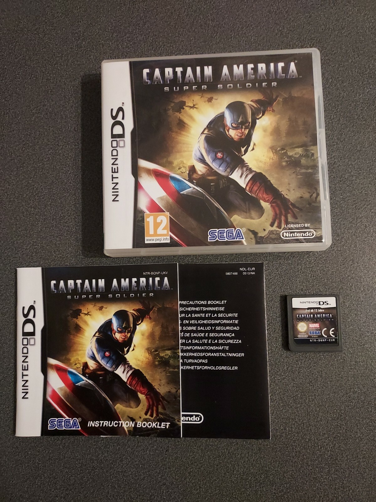 CAPTAIN AMERICA SUPER SOLDIER - NINTENDO DS - 2DS - 3DS, RARE, VGC | eBay