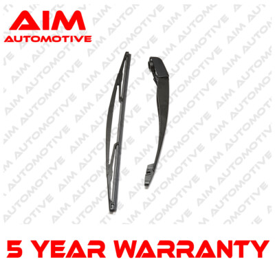 AIM Windscreen Wiper Arm + Blade Rear Fits Vauxhall Corsa (Mk2) 1.2