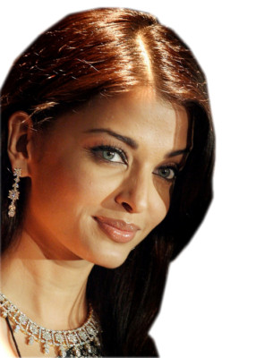 Bollywood Actress Aishwarya Rai Bachchan waterproof vinyl sticker - Many sizes