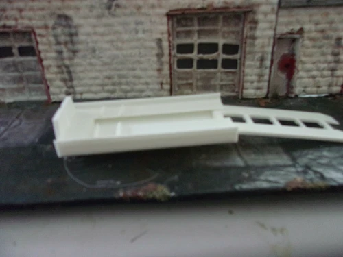 Hot wheels Heavyweights long bed truck car carrier with ramp