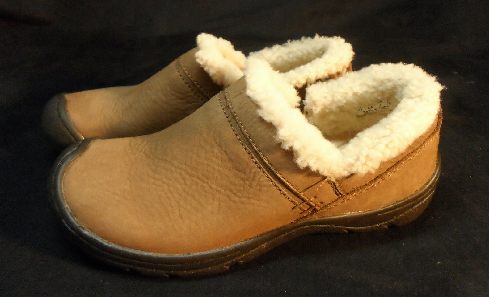 Keen Warm Dry Slip On Nubuck Shoes Faux Shearling Lined Womens sz 6.5 | eBay