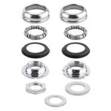 Black Ops Bottom Bracket Set Chrome Bb Set Bk-ops 1pc Sealed Mech-24tpi Cp