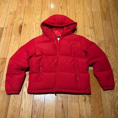 Lacoste Men's Hood Quilted Water-resistant Responsible Down Jacket New With Tags