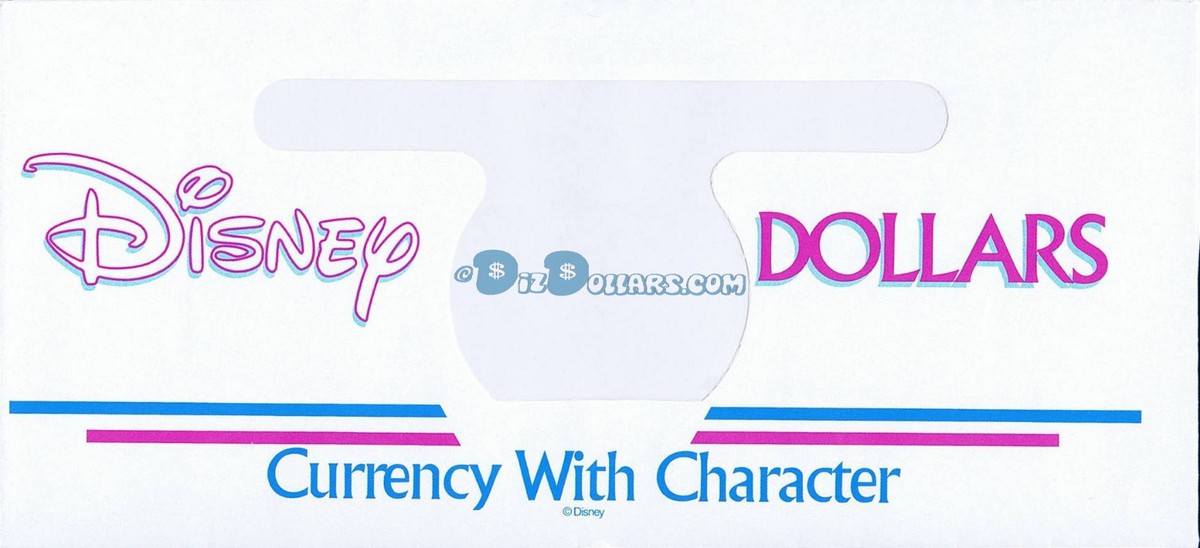 WDW 2007 Princess 3 Note Set D $1 Ariel $5 $10 Cindy Disney
