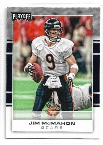 2017 Panini Playoff Jim McMahon Base Card 113 EBay