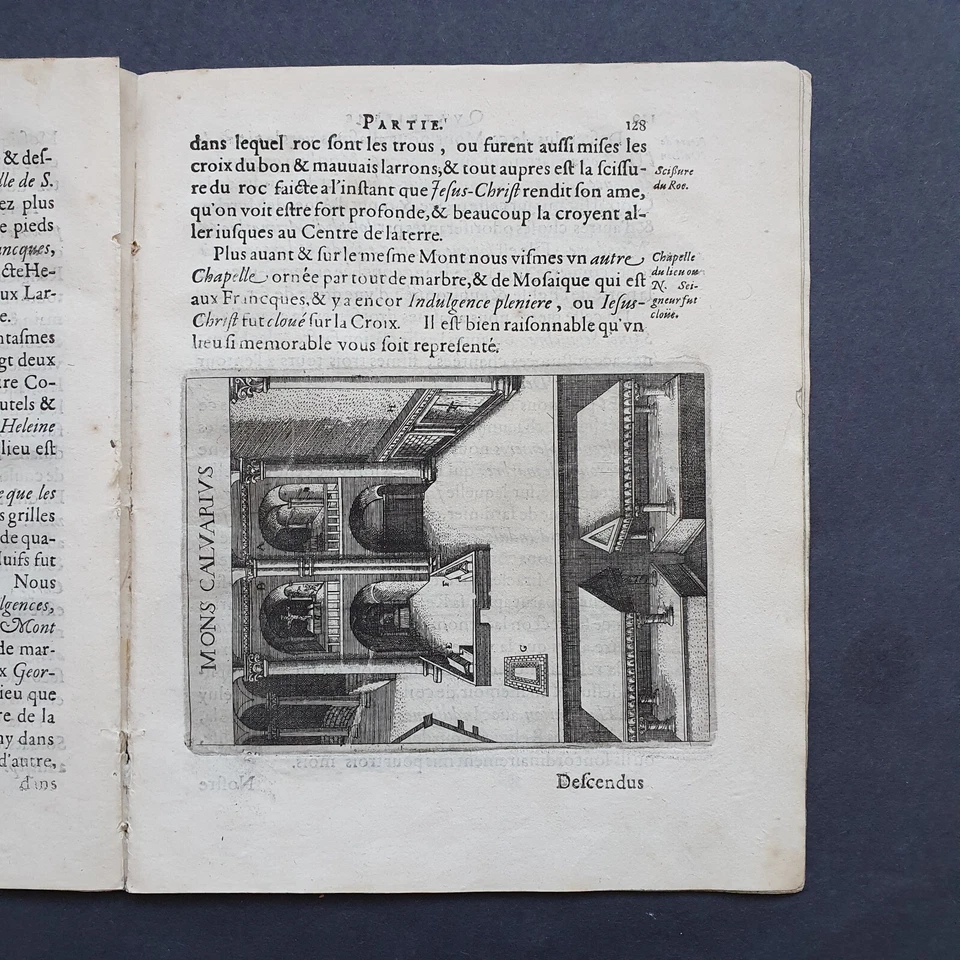 BEAUVAU, Henri de. Relation Iournalière Voyage Levant 1615 Jerusalem section - Image 4 of 4