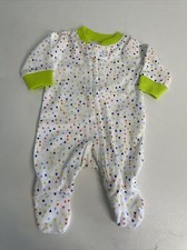 Amazon Essentials Baby Boys Footed Zip Front Sleep and Play PREEMIE NEW No tags