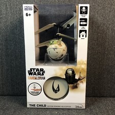 NEW Baby Yoda/Grogu Star Wars Mandalorian "The Child" Motion Sensing Helicopter