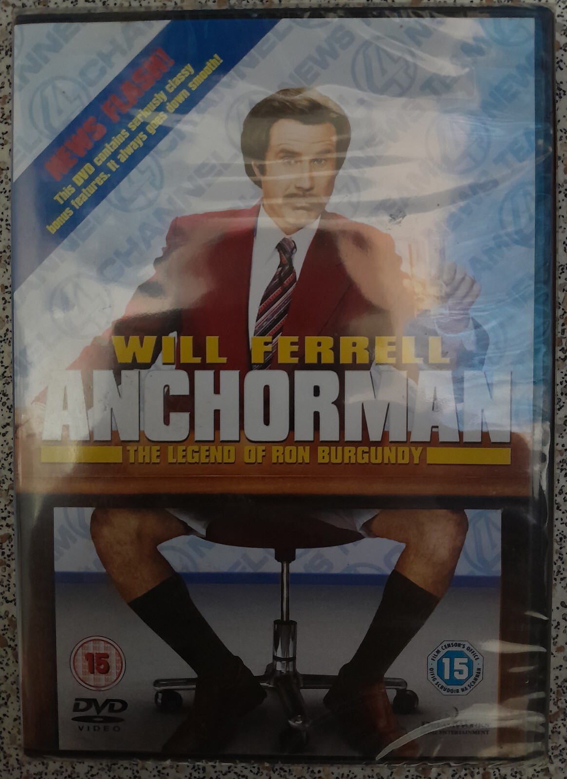 Anchorman, The Legend Of Ron Burgundy DVD, 2006, Comedy, brand new, still sealed