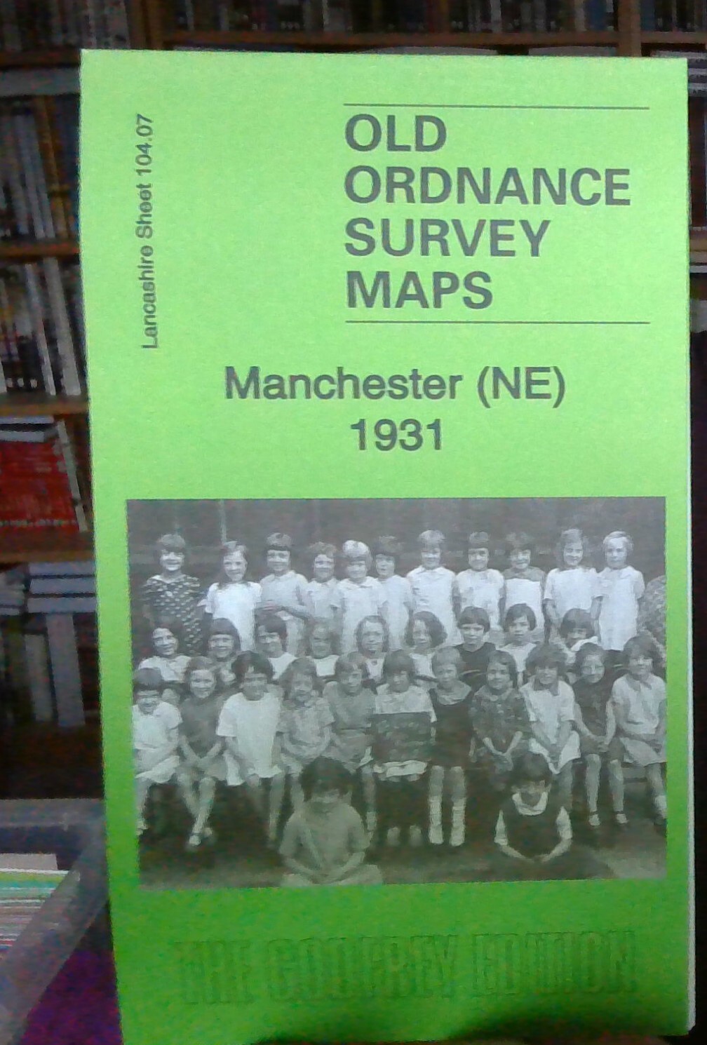 MAP OF Manchester (NE) 1931: Lancashire Sheet 104.07, Makepeace, Chris NEW