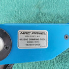 MAC PANNEL MACHINE PIN SOCKET CRIMPER #452200 W/CYCLE RATCHET  TURRET  #452205 — photo 2