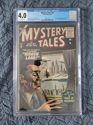 MYSTERY TALES #40 CGC 4.0 Pre-code Horror - Featured on ''Lost'' - Atlas
