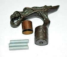 Victorian Dragon Head Handle style Designer For Walking Stick Wooden Cane Gift