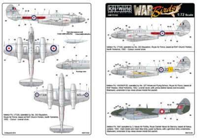 Bausätze - World KW172102 1:72 Gloster Meteor Mk.IV F.4