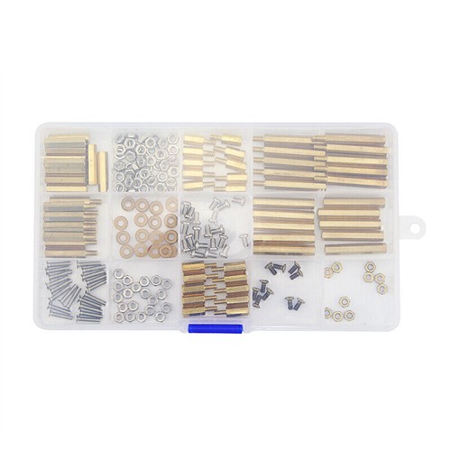 Durable Stainless Brass Screws Kit M2.5 M3 Nuts for Raspberry Pi 4 Model B/3B+ - Photo 7/9