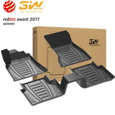 3W Floor Mats for Audi Q5 2009-2017 Car Mats Carpet Liners Rubber Fit Audi Q5