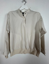 Zero Restriction Women's Golf Windbreaker Jacket 1/4 Snap Button Pullover Small