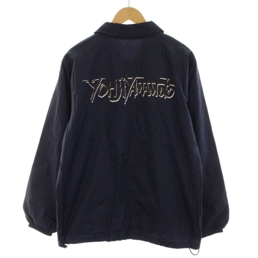 Yohji Yamamoto Ground Yナイロンコーチジャケット Ground Y Yohji Yamamoto Logo Coach Jacket Size-3 M Navy
