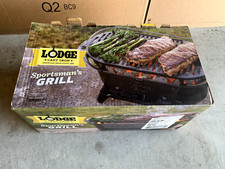 Lodge Cast Iron Sportsman s Grill w/Handle - ...