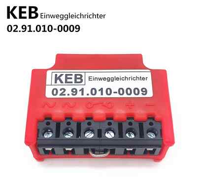 KEB Einweggleichrichter 02.91.010-0009 Motor Brake Rectifier NEW
