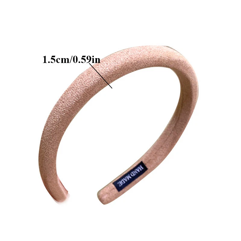 Fascia Per Capelli Sottile Donna In Pelle PU - Accessorio Moda, Colore Nero - Foto 2