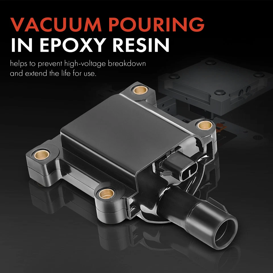 1x Novo Pacote de Bobina de Ignição para Toyota Previa 1991-1997 L4 2.4L DOHC 0297007301 - Imagem 3 de 4