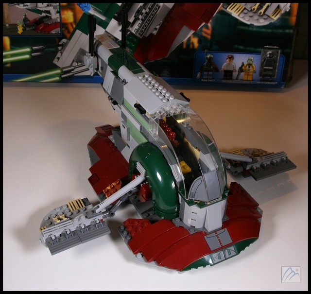 2010 LEGO 8097 STAR WARS SLAVE 1 100%COMPLETE + BOX + INSTRUCTIONS + MINIFIGURES | eBay