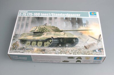 Trumpeter Scale Models 1538 1/35 German E-75 Panther (75-100 ton) Tank Model Kit