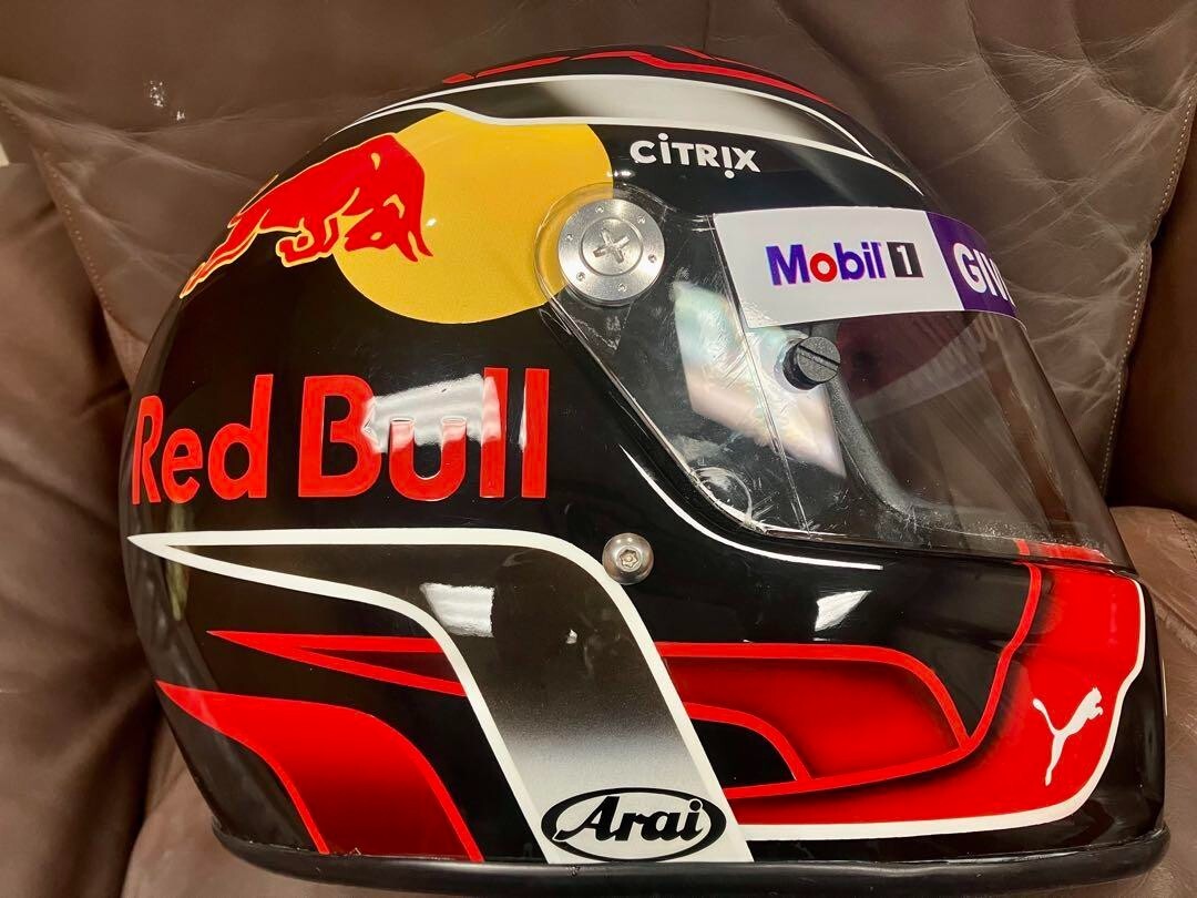 Max Verstappen Red Bull Honda 1:1 Replica Helmet – PYROTECT Racing