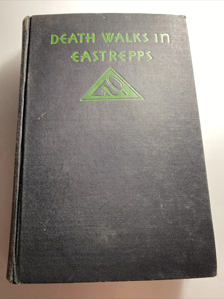 Francis Beeding 1st Edition 1931 Death Walks in Eastrepps Mystery HC abk