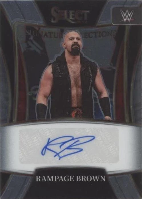 2022 Panini Select WWE - Rampage Brown #SN-RPB for sale | eBay