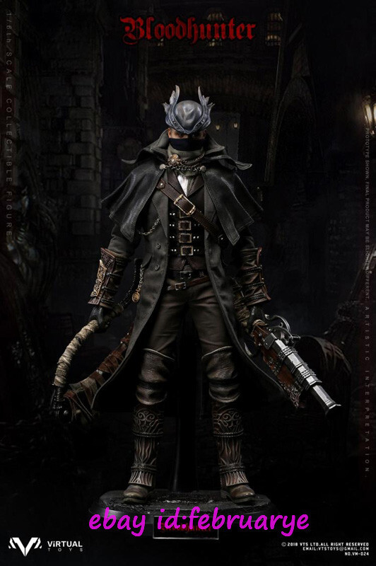 VTS TOYS 1/6 Blood hunter ブラッドボー 狩人 Vts Toys 1/6 Vm-024 Bloodborne Blood Hunter Action Figures In