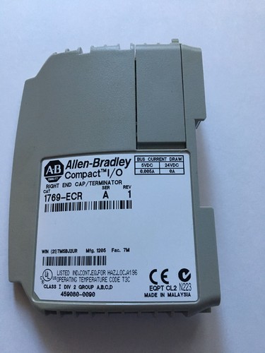ALLEN-BRADLEY 1769-ECR/A COMPACT I/O RIGHT END CAP