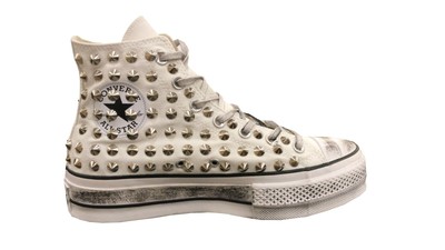 converse pelle invecchiata