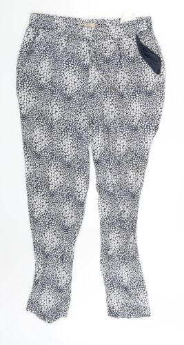 ONLY Womens Multicoloured Polka Dot Viscose Sweatpants Trousers Size 10 L24 in R - Picture 1 of 12