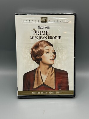 The Prime of Miss Jean Brodie (DVD 2004) NEW SEALED Maggie Smith Studio  Classics
