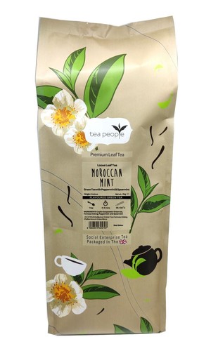Moroccan Mint Tea Premium Loose Green Tea Blend by Tea People - Picture 9 of 9