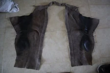 Brown Suede Equestrian BEVAL SADDLERY LTD Chaps Woman's Small - Medium Petite