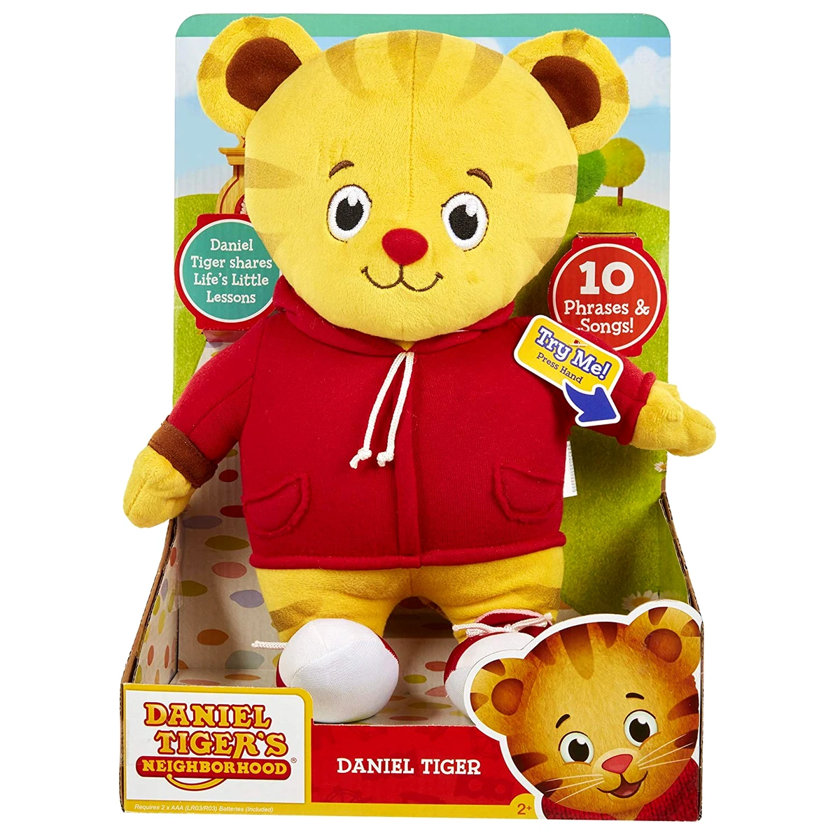 Daniel Tigers Neighborhood Friends Plush Doll Stuffed Animal Bear Toy Singing