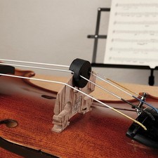 Geigend&auml;mpfer aus Gummi leises &Uuml;ben Violin ger&auml;uschreduzierend