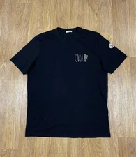 Moncler Excellent Condition 340 North Rodeo Drive LA Black T-shirt Size: M