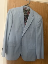 Skopes Men’s Suit Blazer Sky Blue Size 42R