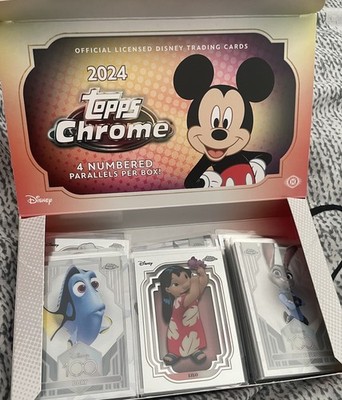 Topps Chrome Disney Pixar Sammlung / Konvolut / Paket 100 Jahre Jubiläum Karten