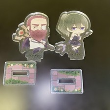 Freelen Acrylic Stand Denklen and Yubel Funeral Flexible Fan