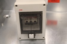 ABB S 203U-K10A Mini Circuit Breaker 10A 3P 240V 10 Amp 3 Pole, with enclosure